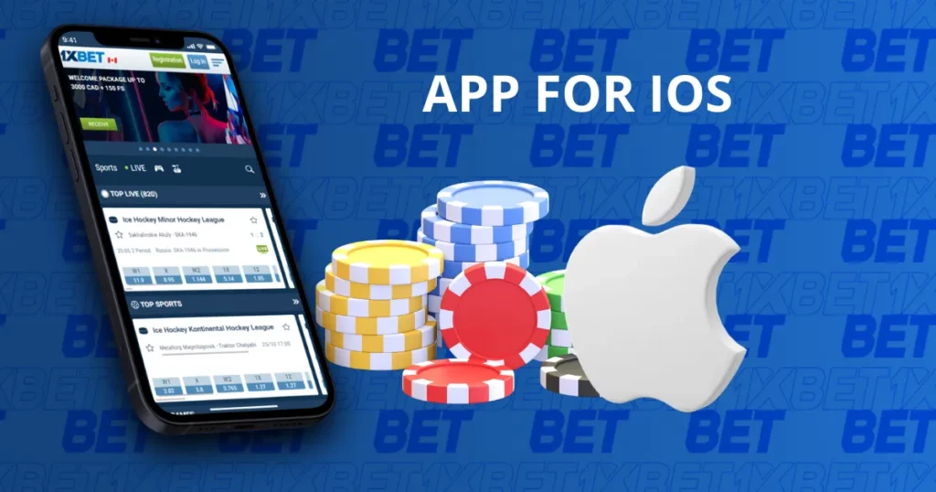 Application mobile 1XBet pour iOS