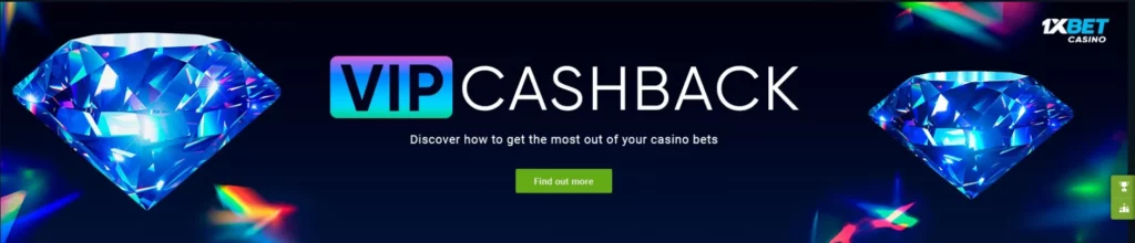 Cashback chez 1xBet Nigeria